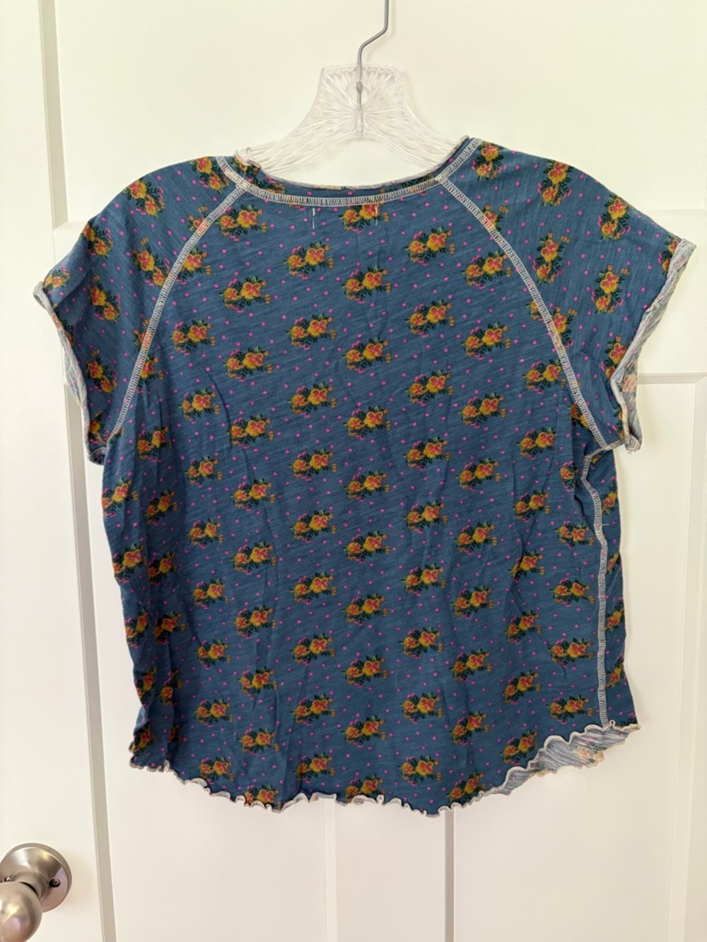 Natural Life Floral Tee Lot Of 2 Boho Cottagecore Fairy Grunge 100% Cotton M - Picture 8 of 12